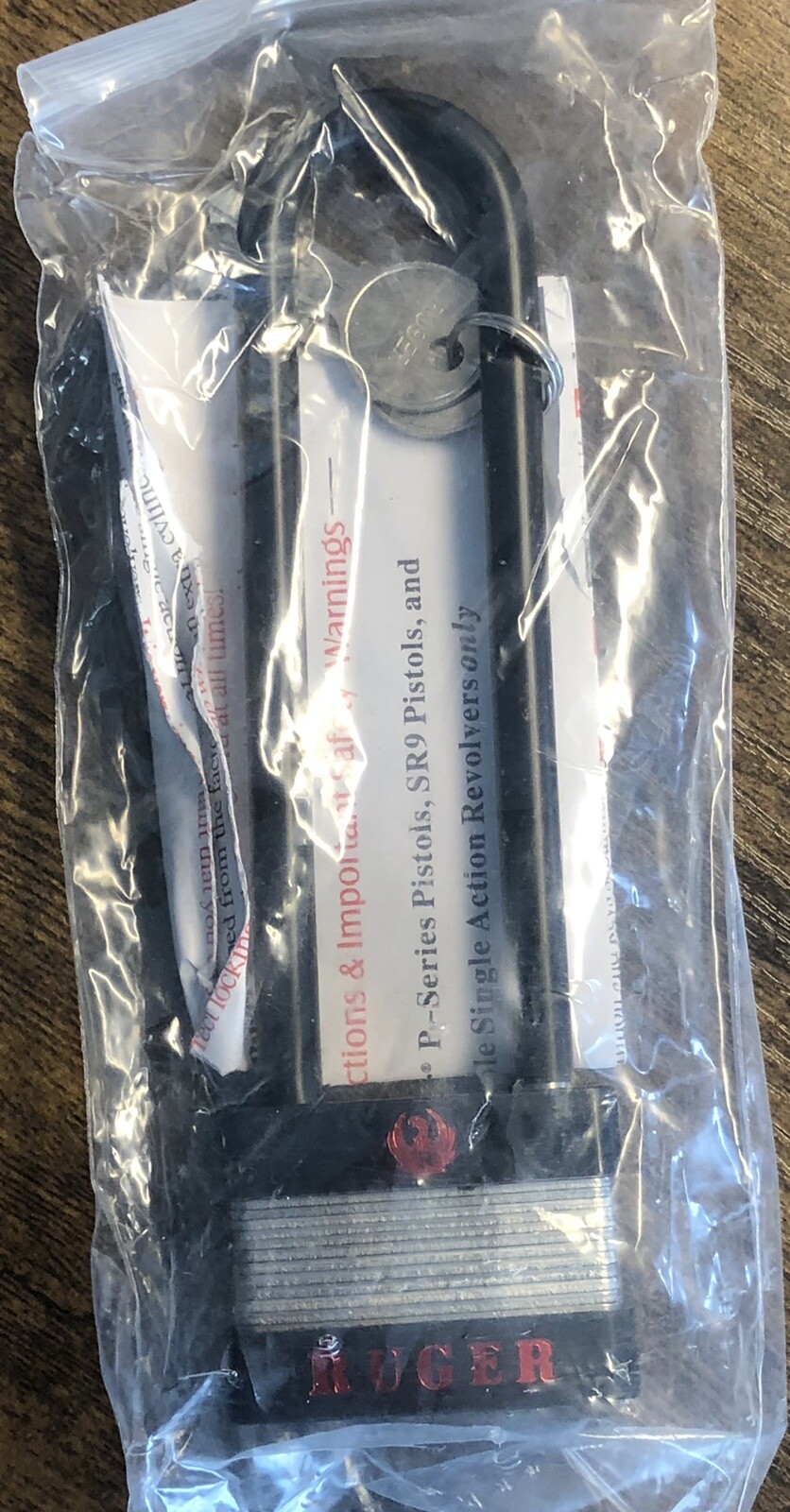 Ruger Gun Lock Model 5050 w/Manual and Two Keys