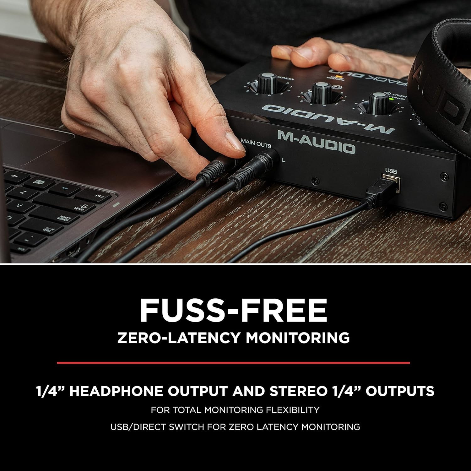 Professional Audio Interface for Musicians and Podcasters with 20kHz Response