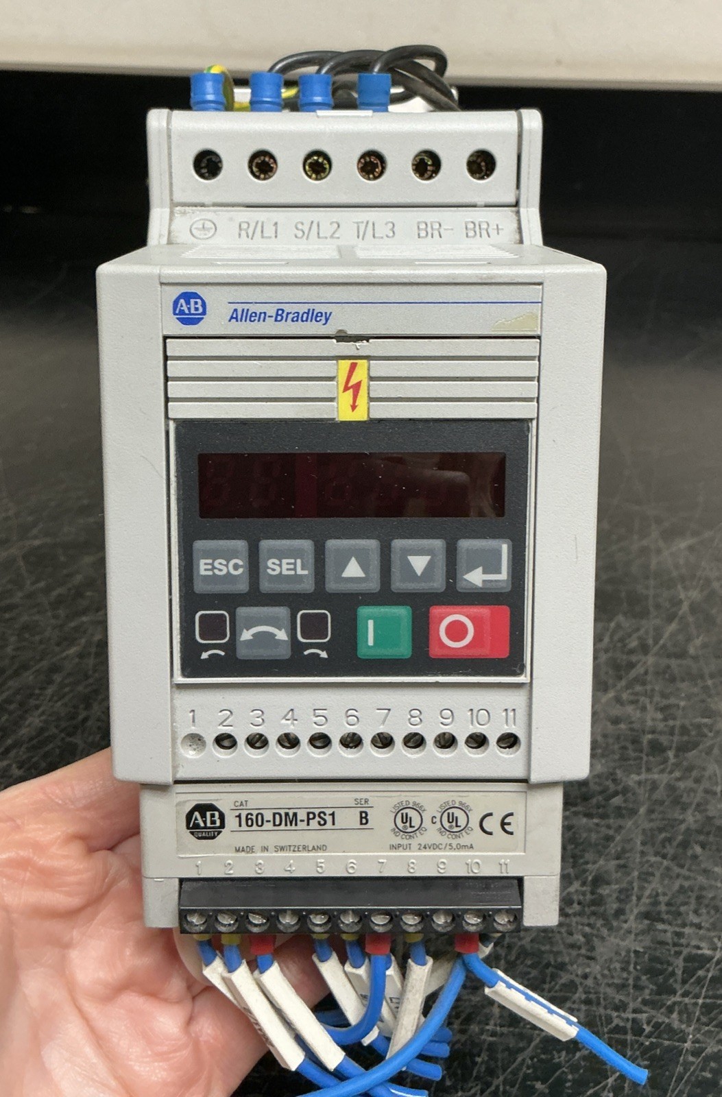 Allen-Bradley 160-AA03NPS1 Series C Speed Controller