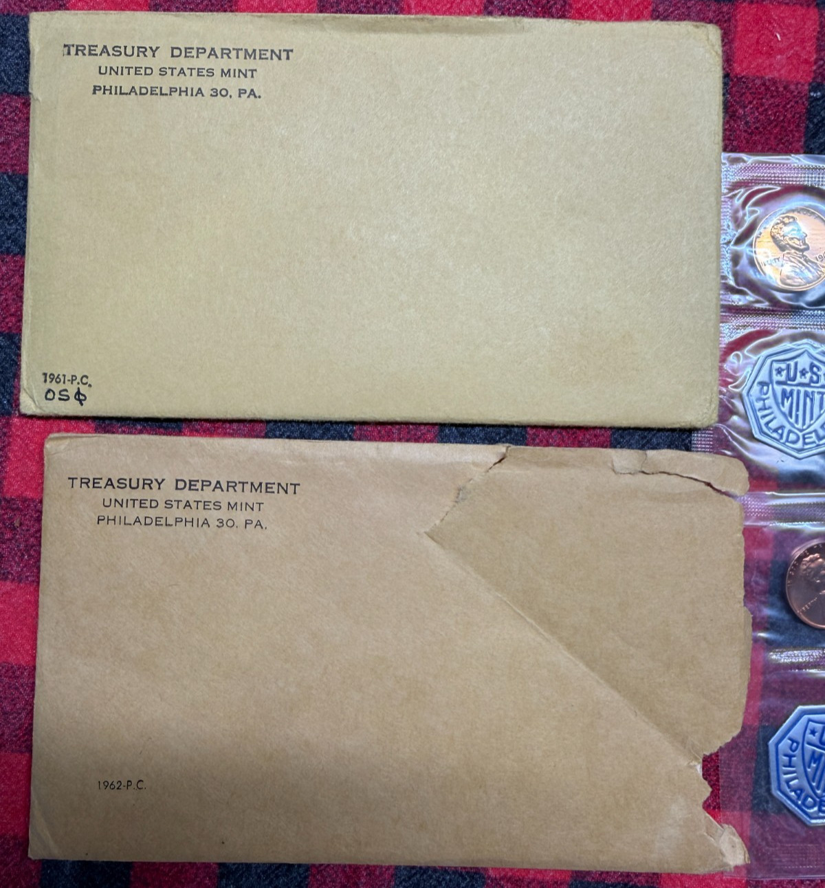 1961 & 1963 U.S. Mint Proof Sets - 90% Silver (Read Description)