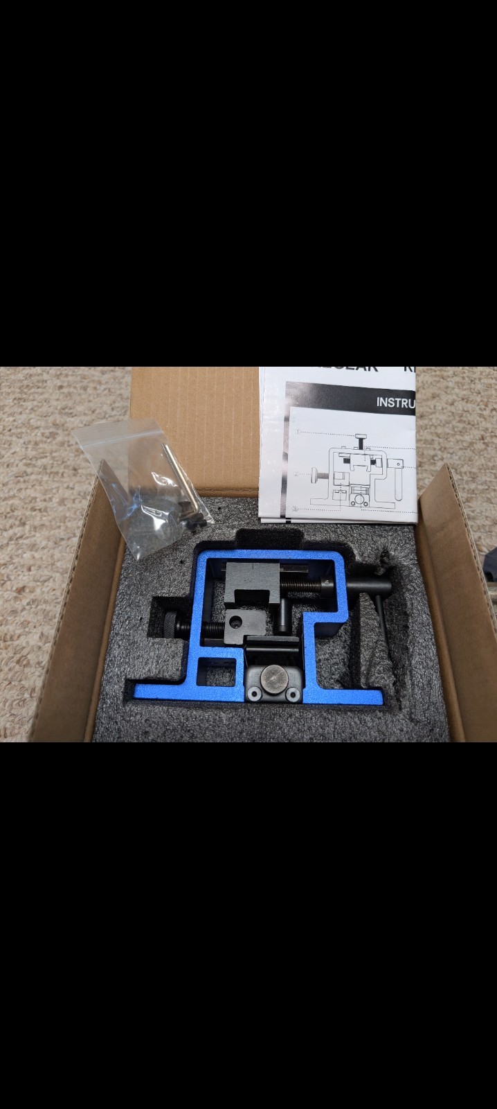 Pistol Sight Pusher and Hobby Vice For Gunsmith