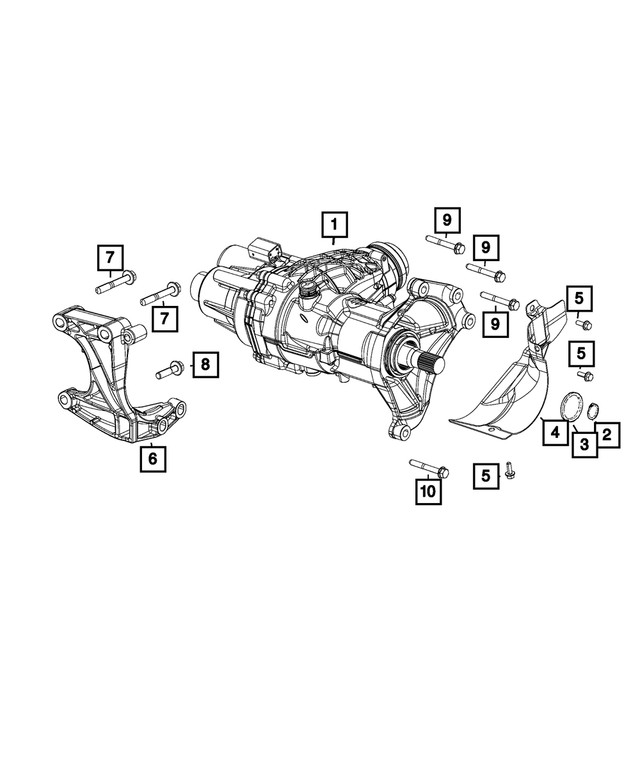 Genuine Mopar Hex Flange Head Bolt 6511503AA