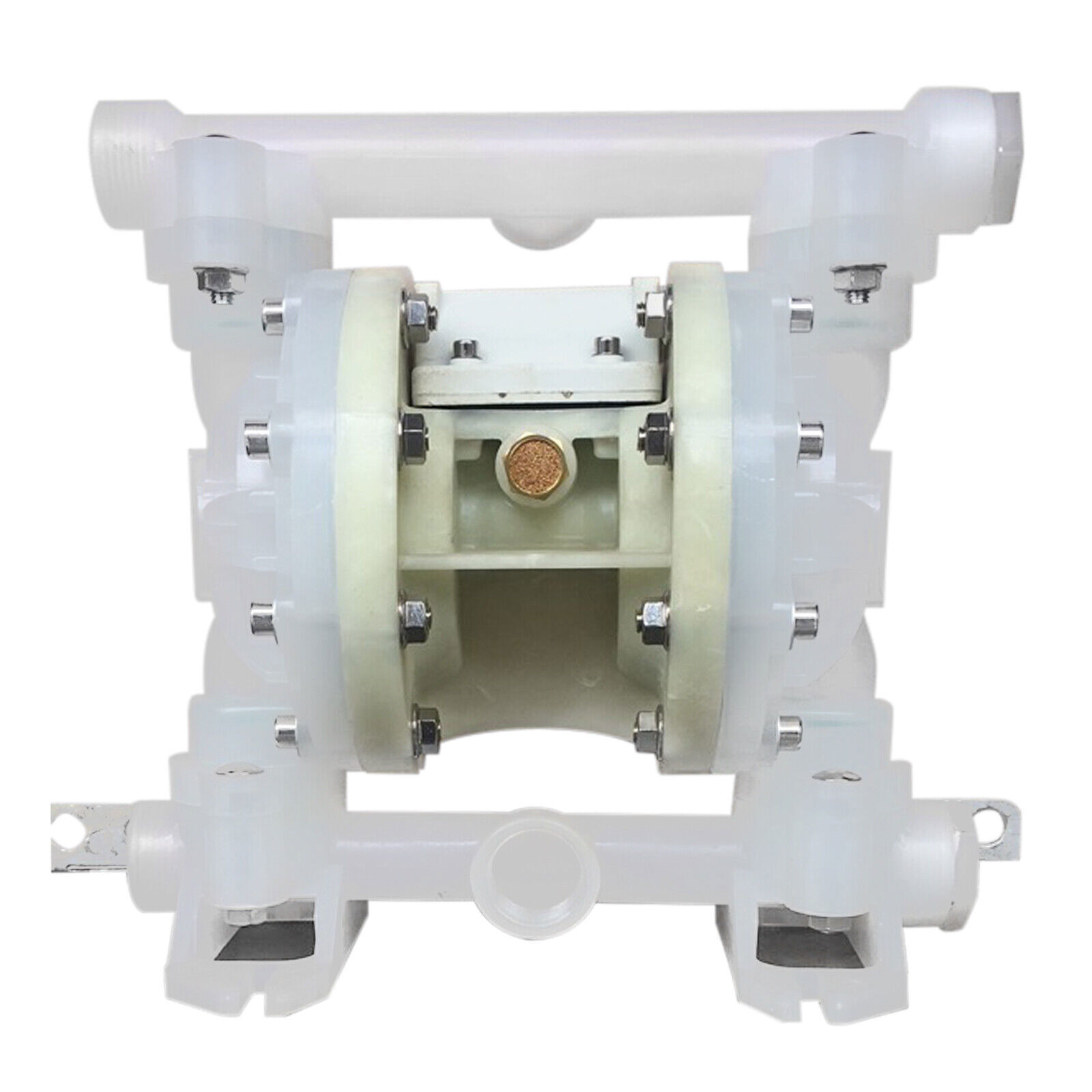 Pneumatic Double Diaphragm Transfer Chemical Industrial Oil Pump 3/4" In &Outlet
