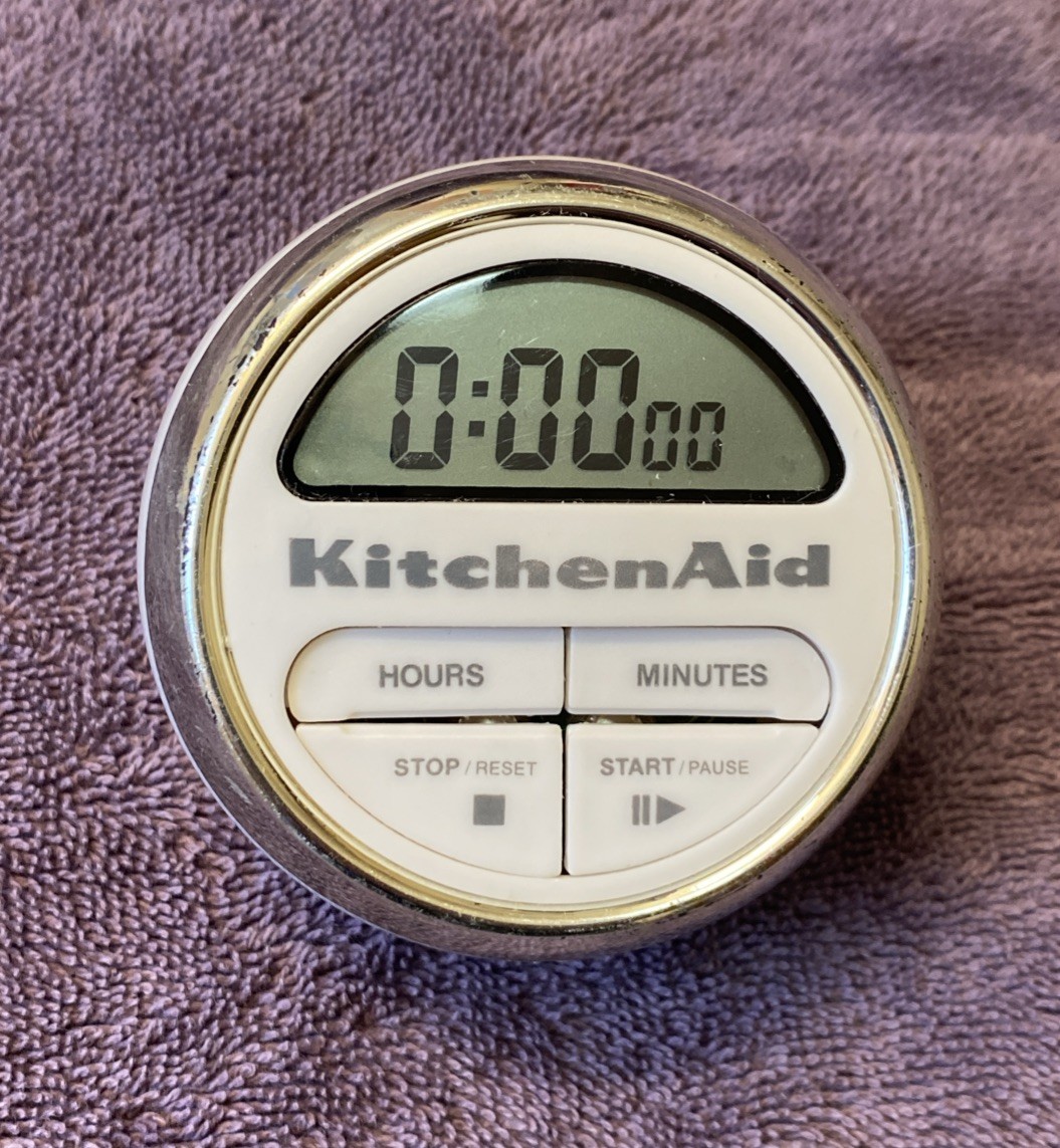 KitchenAid Cook's Series Digital Timer White / Chrome KAT150WH