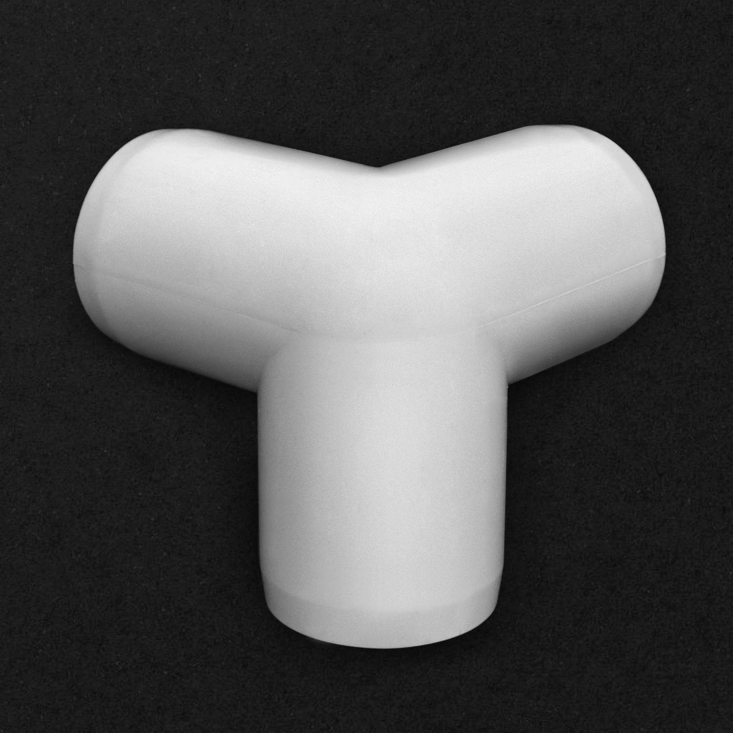 QWORK 3 Way 1/2" Tee PVC Fitting Elbow,12Pack 1/2 Inch, 3