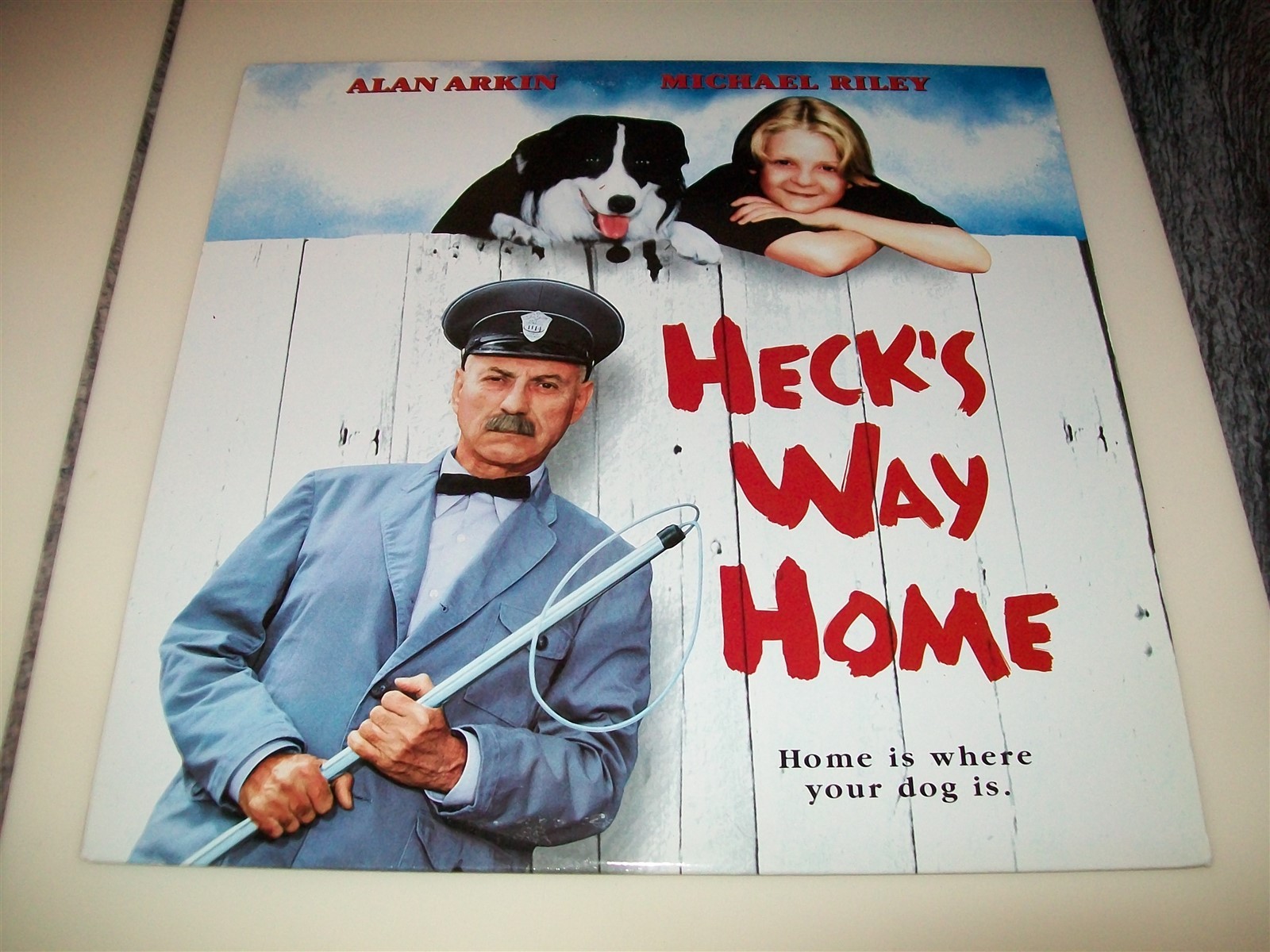 HECK'S WAY HOME Laserdisc LD EXCELLENT CONDITION VERY RARE GREAT FILM ALAN ARKIN