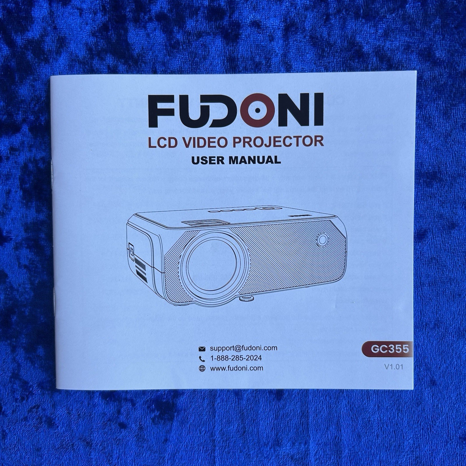 FUDONI LCD Projector GC355