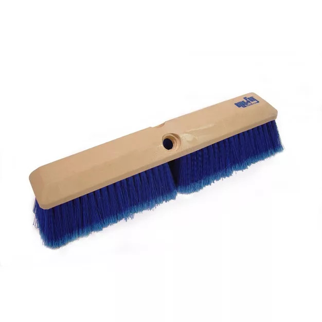 BLUEFOX 84-960 Truck Wash Brush 14" Styrene Bristles Standard Broom Thread
