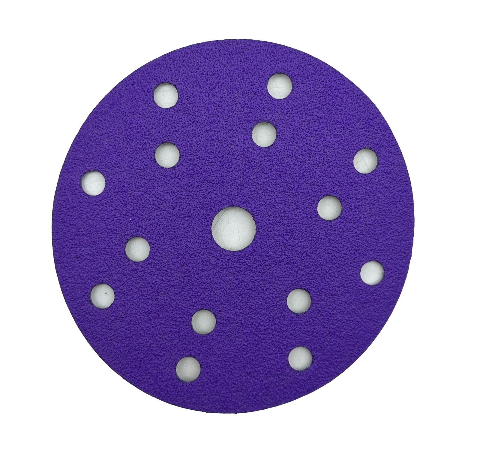 Power-Sand Purple Discs 25-Pack 6Inch/150mm 220Grit Ceramic With Hook & Loop 15H