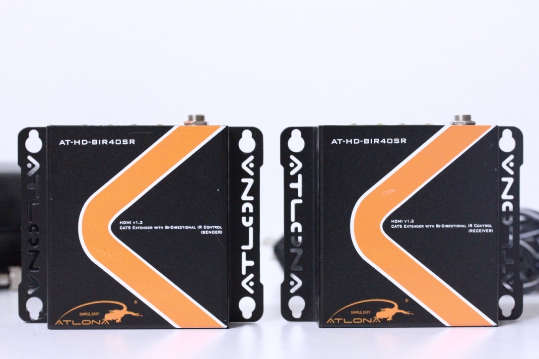 ATLONA AT-BIR40SR HDMI V1.3 Balun Bi-Directional Cat5 Extender With IR Control