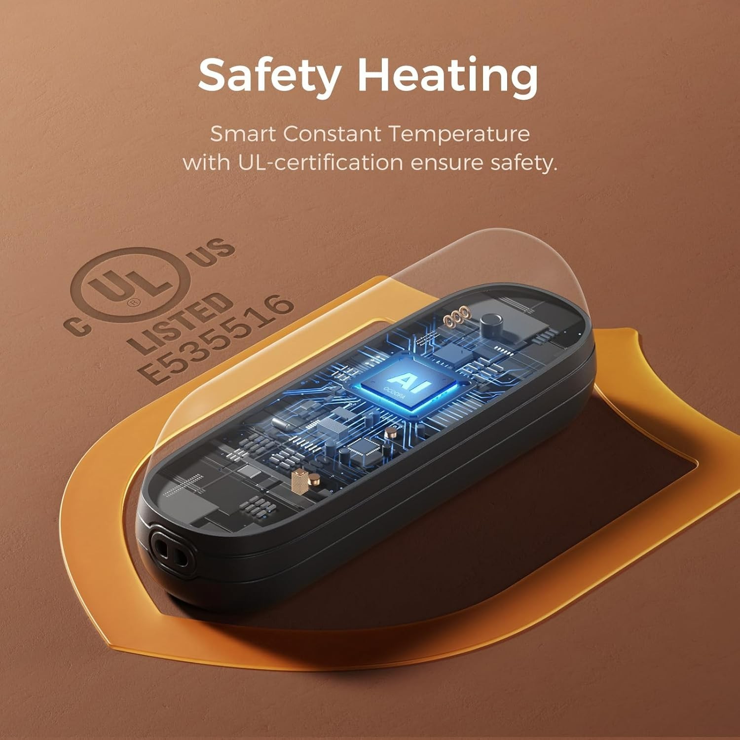 2 in 1 Magnetic Rechargeable Hand Warmers, UT2s Mini Electric Handwarmers 2 P...