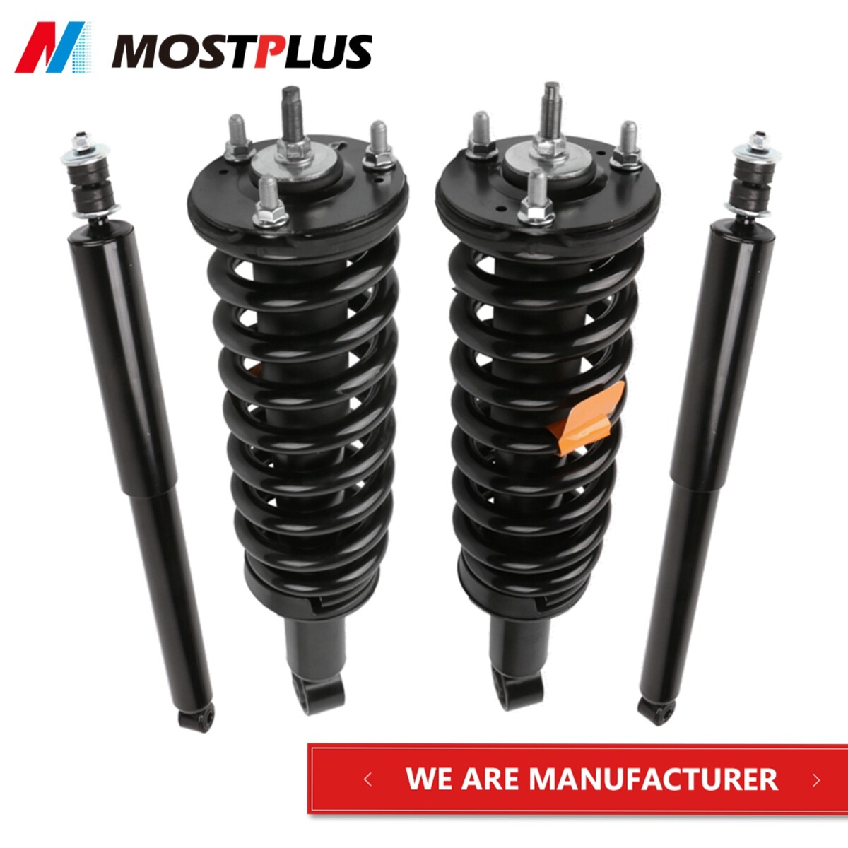 Set(4) Shock Absorbers Struts Assembly For 2000-2006 Toyota Tundra Front+Rear