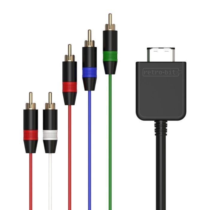 Retro-Bit Prism Component Cable GameCube DOL-001 HD Component YPbPr NEW
