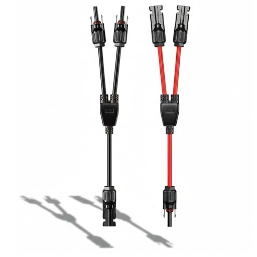 Solar Y Branch Connectors Parallel Panel Adapter Cable 30A DC 1000V PPO