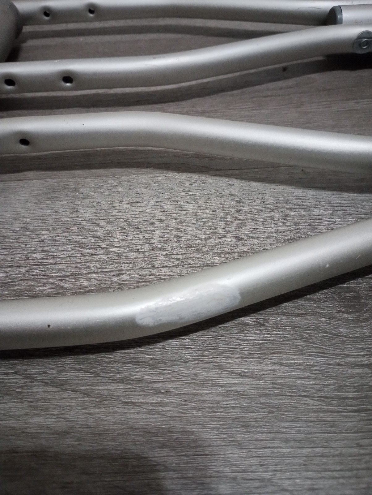 300 LBS max, Guardian Adjustable Aluminum Crutches Model MDSV80535