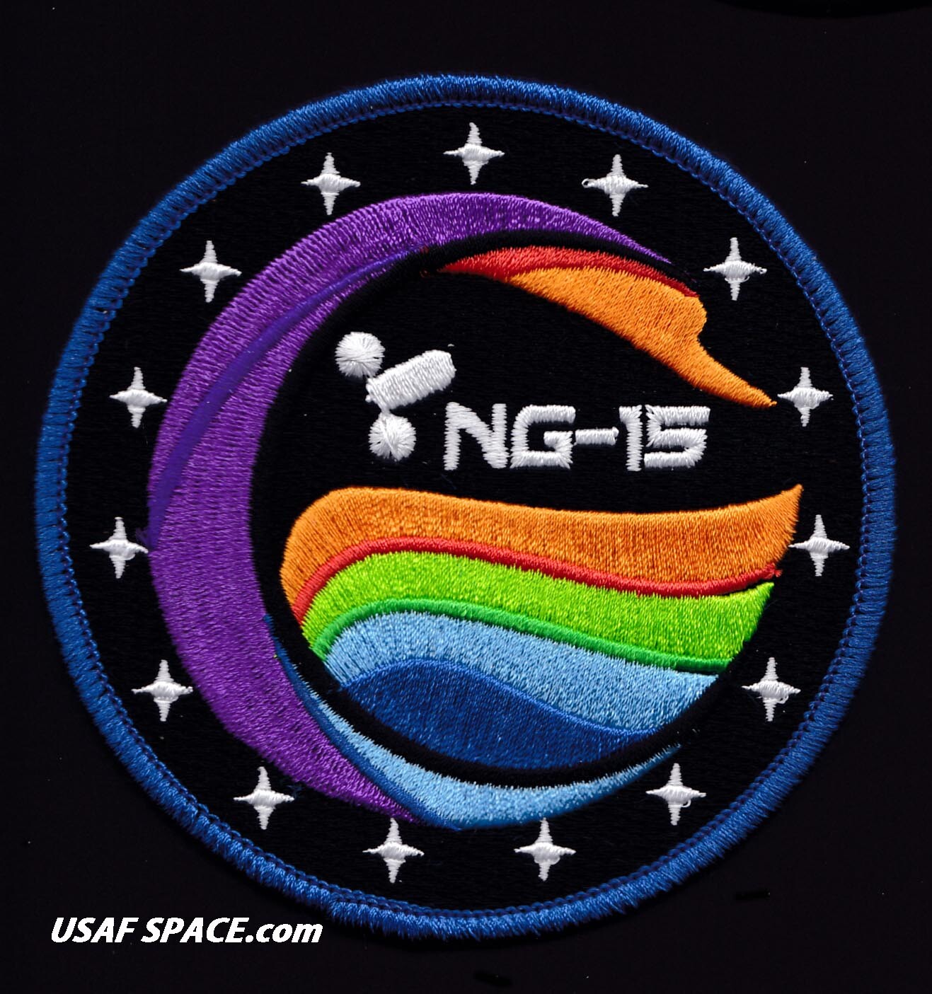 CYGNUS NG-15 Northrop Grumman CRS ISS- AB Emblem ORIGINAL -Mission SPACE PATCH
