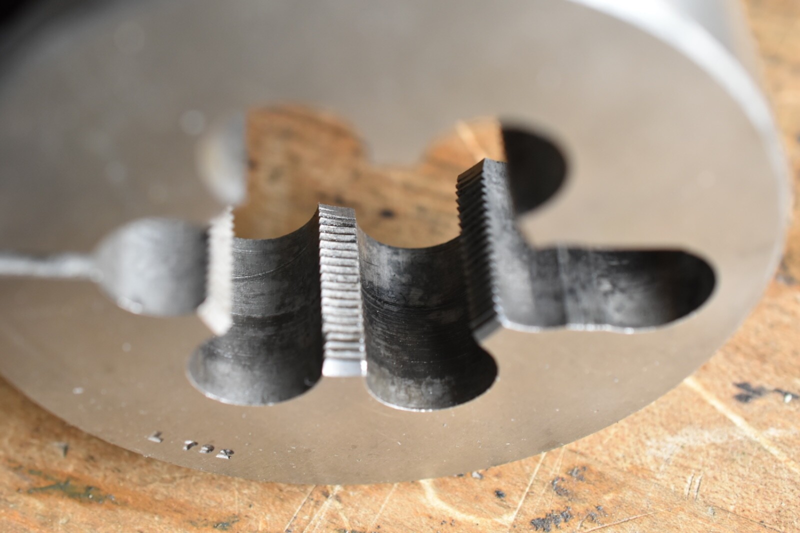 UTD round die, 1.563, NS, 18, DB-35689