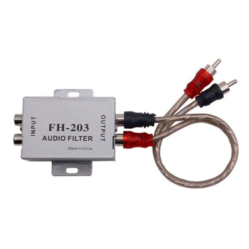 Noise Ground Isolator Filter Car Stereo Line Amplifier Filters