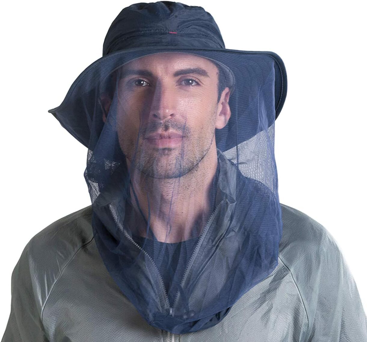 FALETO Men's t Safari Mesh Hats Outdoors Fishing Hat Sun One Size, Royal Blue