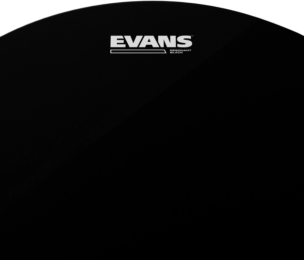 Evans Resonant Black Tom Drumhead 12 in.