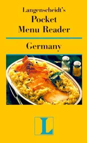 Pocket Menu Reader Germany - Turtleback, by Langenscheidt - Very Good