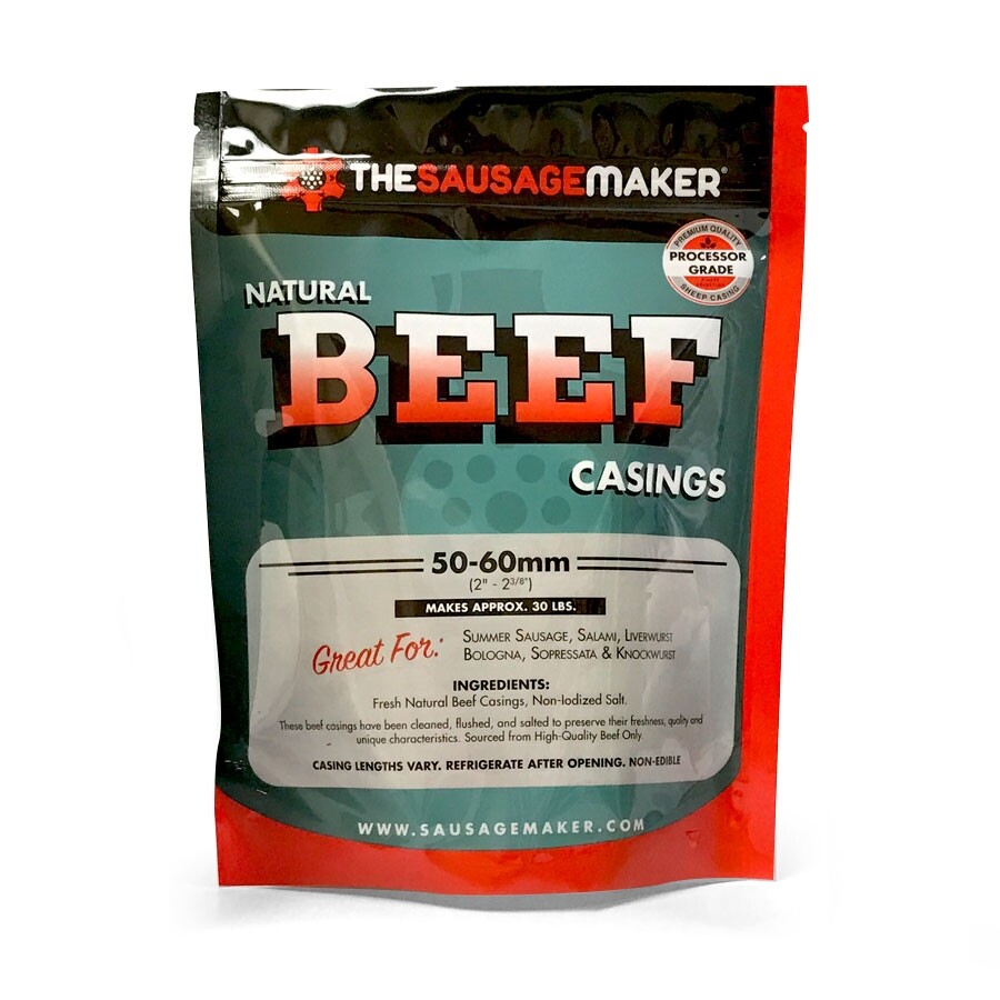 Home Pak Natural Beef Sausage Casings, 1 Pack