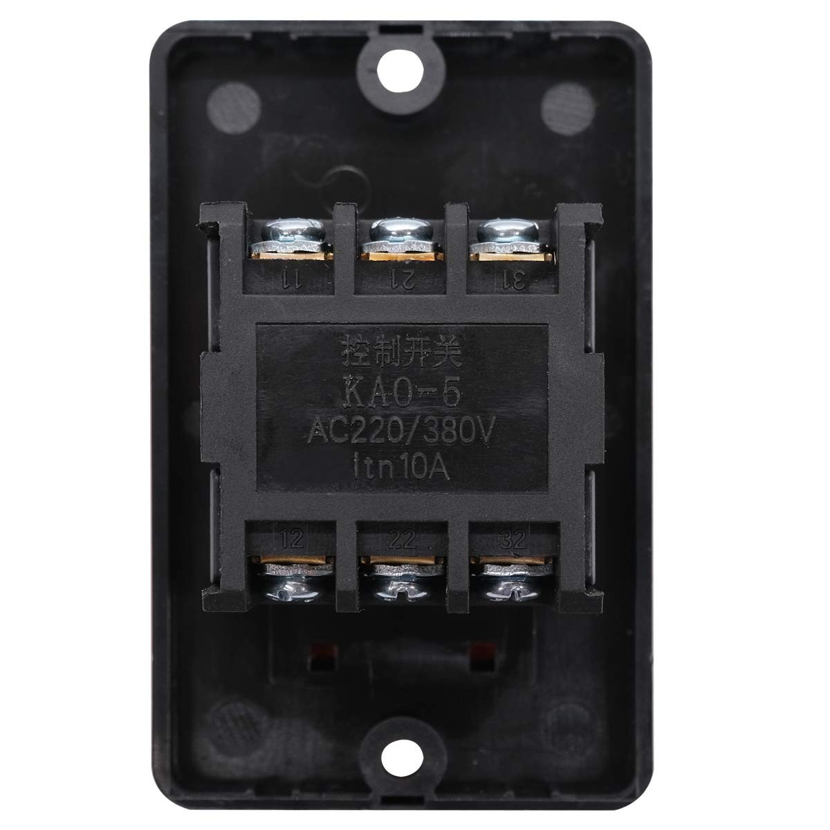 Waterproof Push Button Switch Motor On Off Switch Start Stop Switch Self Lock...