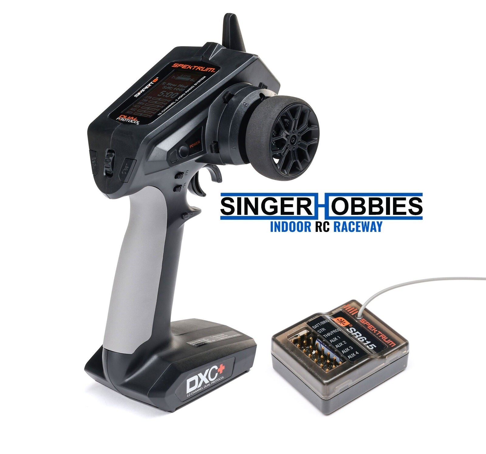 Spektrum SPM6130 DXC+ Surface Transmitter w/ SR615 Receiver