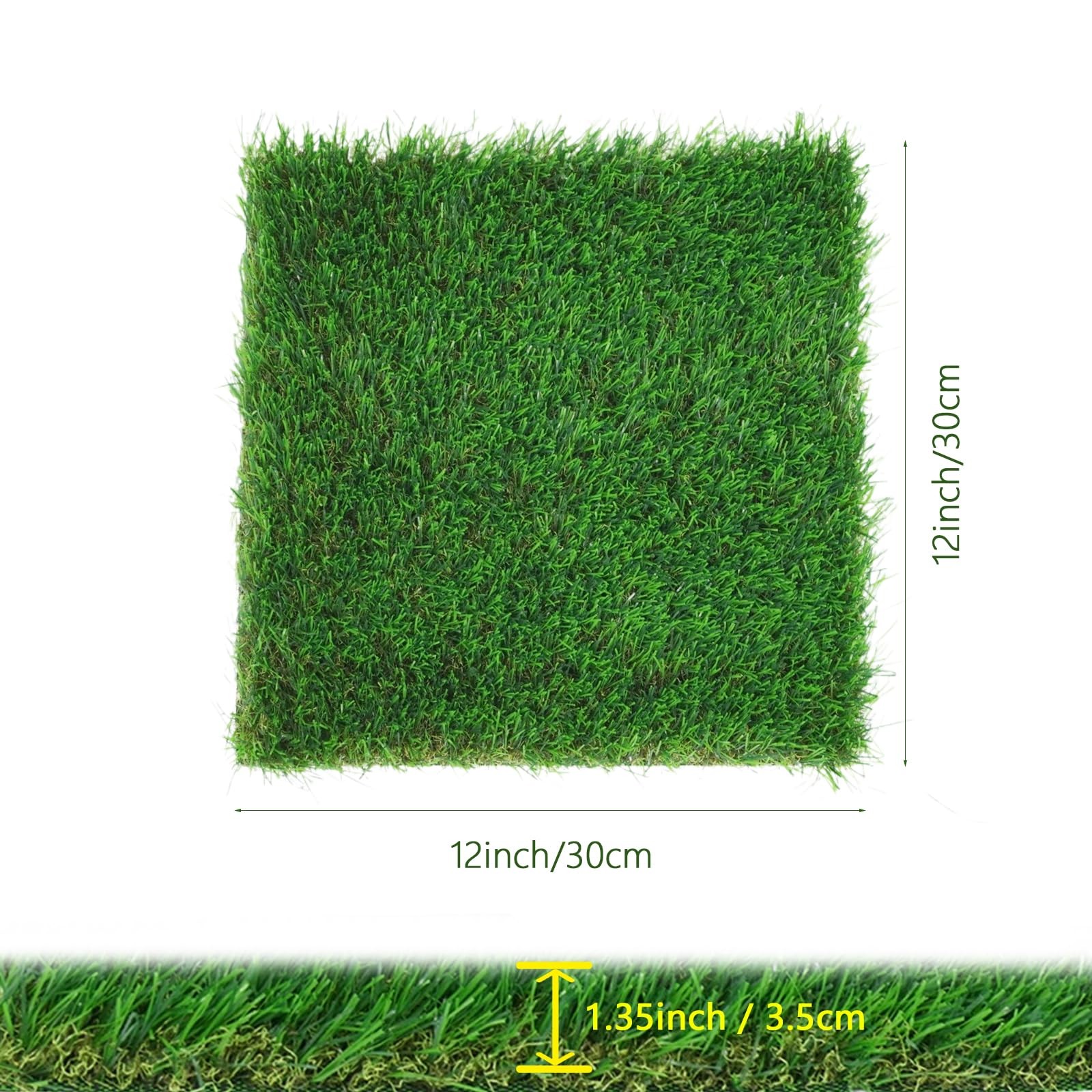 Chicken Nesting Box Pads, Washable Artificial Grass Liners, 8 Pack