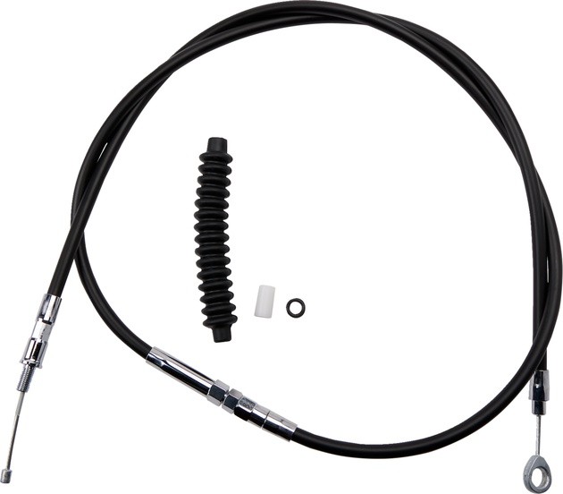 Drag Specialties Black Vinyl Clutch Cable Standard #38607-87A #173645