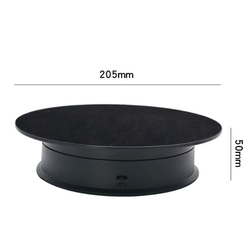 Rotating Visualizer USB Jewelry Model Product Live Shooting Electric Turntable