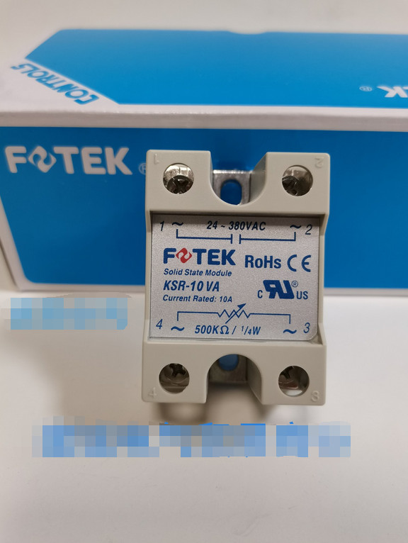 1PC New Fotek KSR-10VA KSR10VA Solid State Relay 10A Free Ship