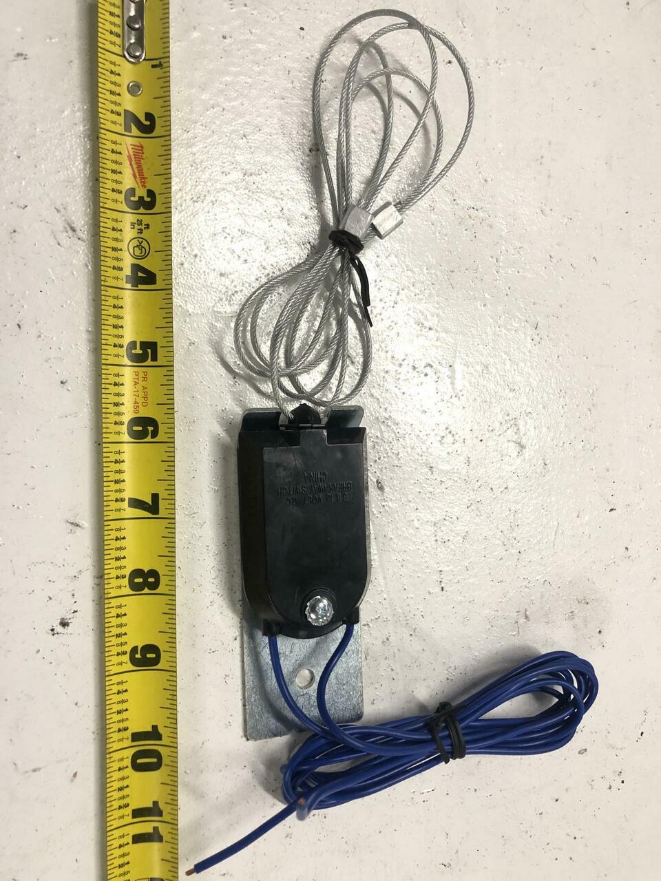 2) Trailer Electric Break Away Switch, Cable Pull brake, replacment break cable