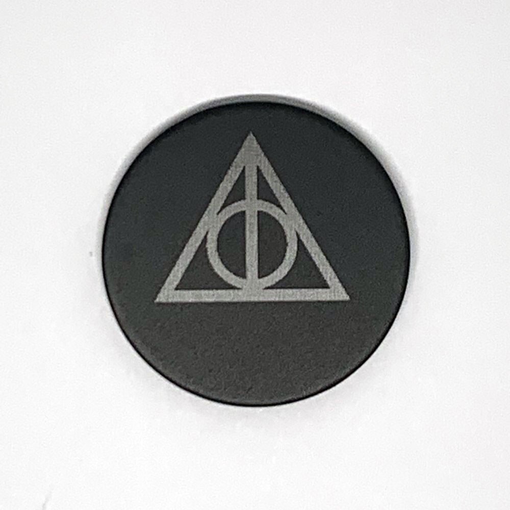 Harry Potter Deathly Hallows Golf Ball Marker + Switchblade Divot Laser