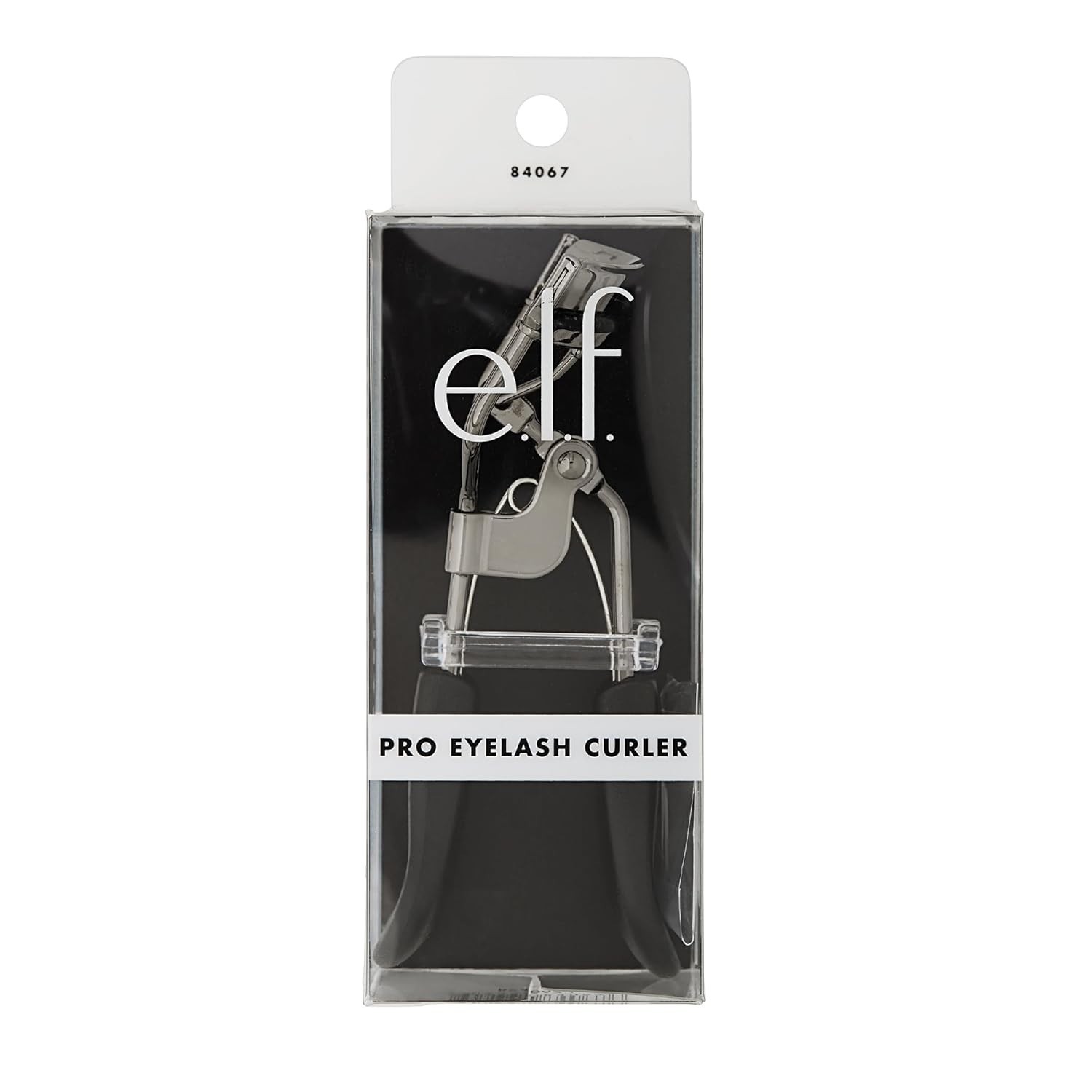 Pro Eyelash Curler Strong Contoured Lash Lifter Silver with Extra Pad