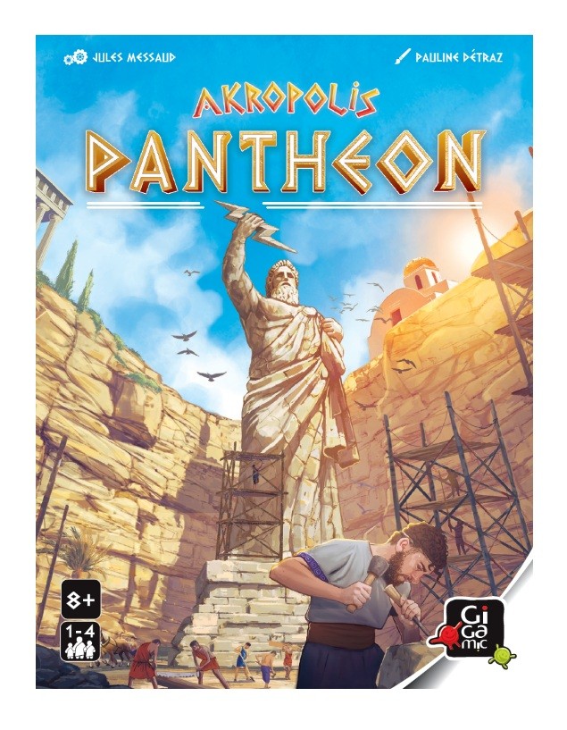 HBGGAKREP-EN Gigamic Akropolis : Pantheon Expansion