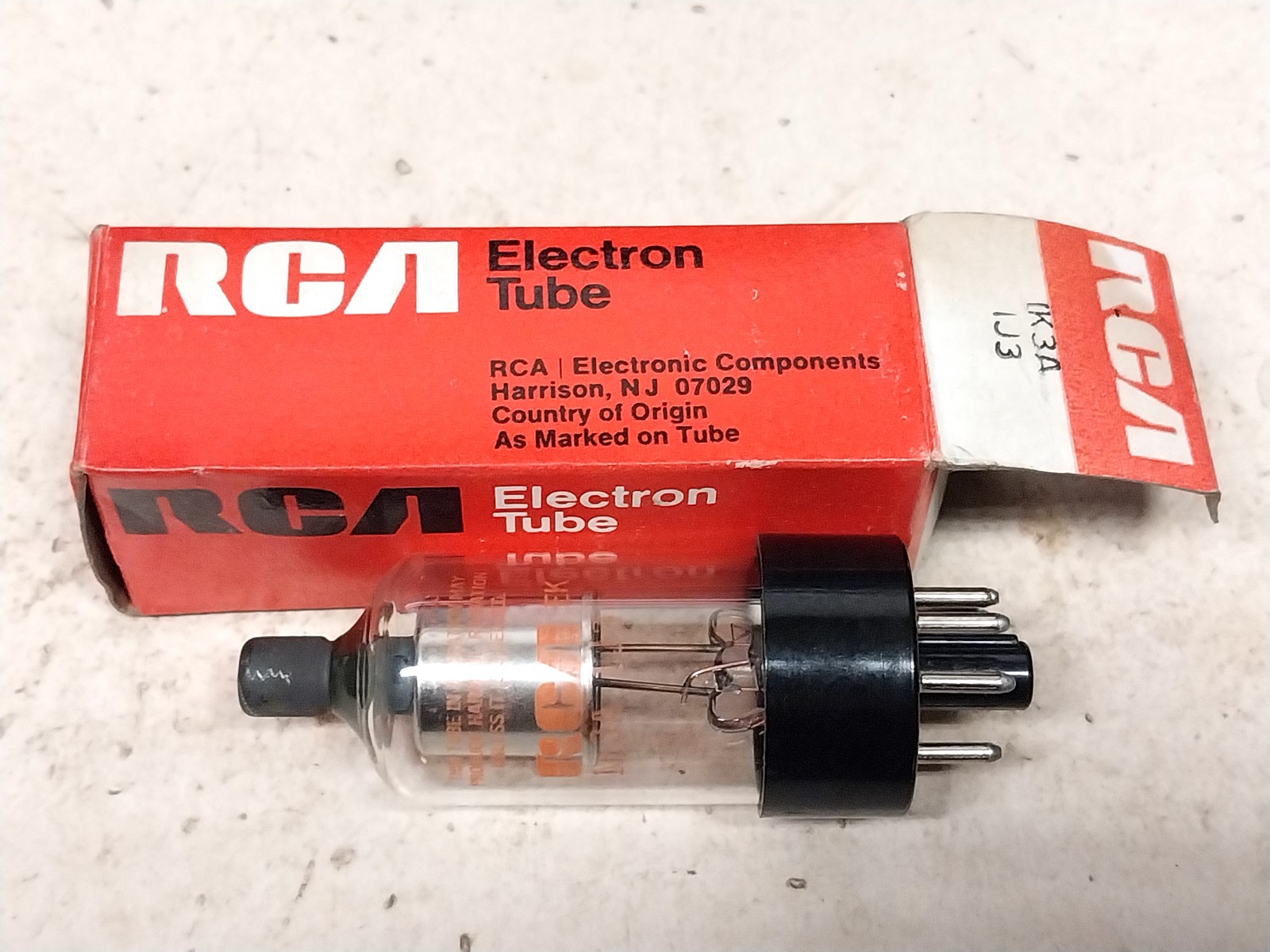 New Unused RCA 1K3A 1J3 HV High Voltage Rectfier / Old Vintage Ham Radio Tube TV