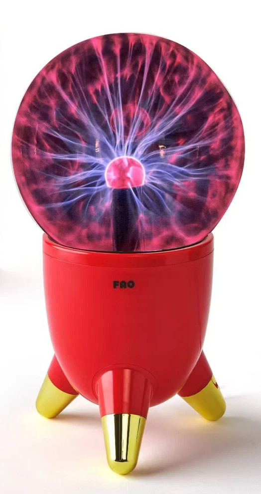 FAO Schwarz Lightning Plasma Ball: Educational Science Kit with AC Power Adapter