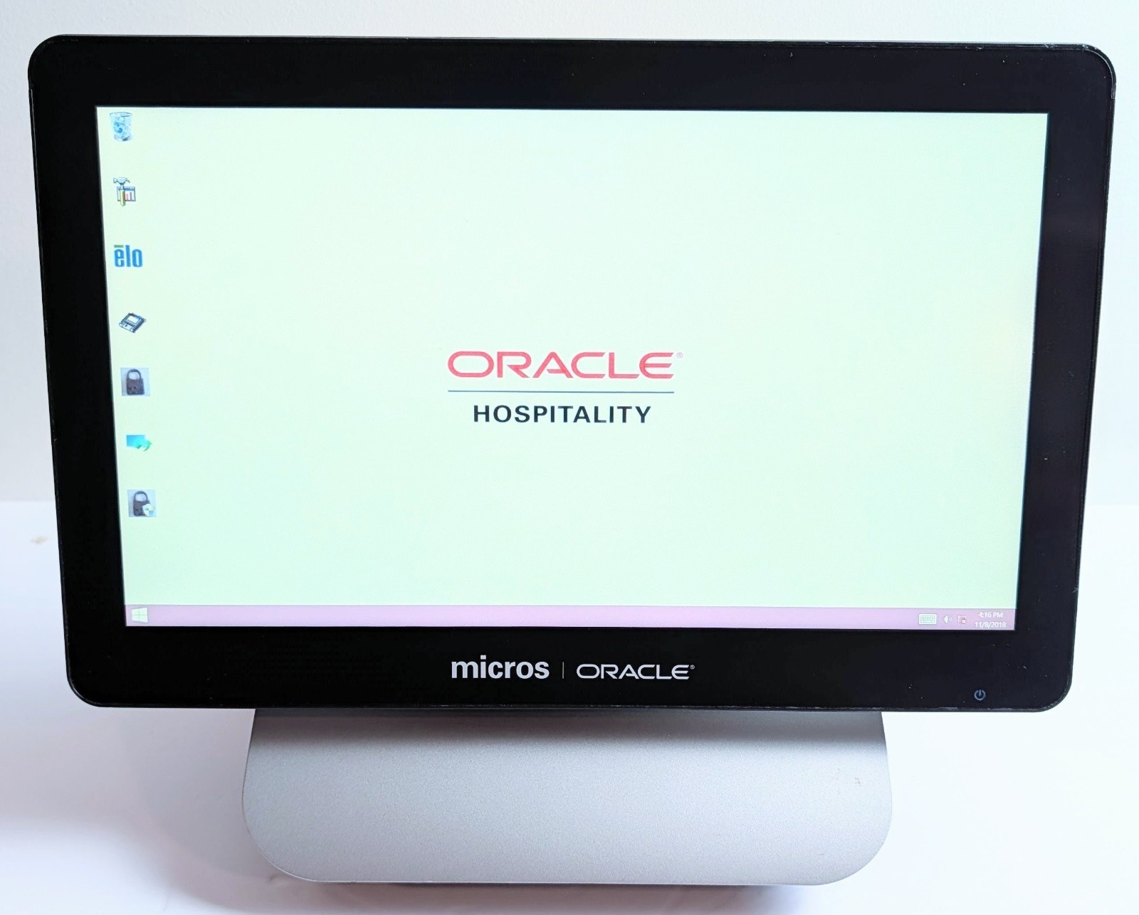 Oracle Micros Workstation 6 610 Win8.1 POS Touchscreen System w Stand Free Ship