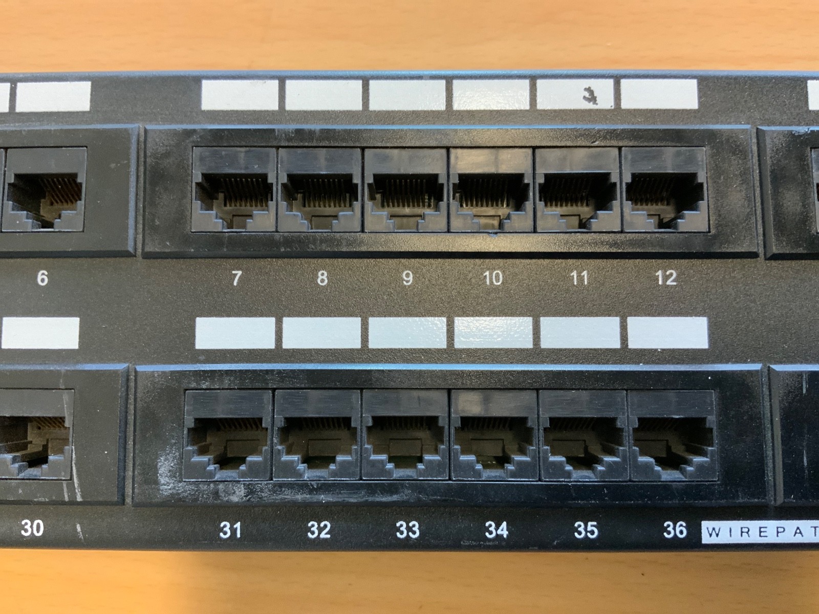 Wirepath WP-CAT5E-PP-48 Rack Mount 48-Port RJ-45 Cat 5e Patch Panel