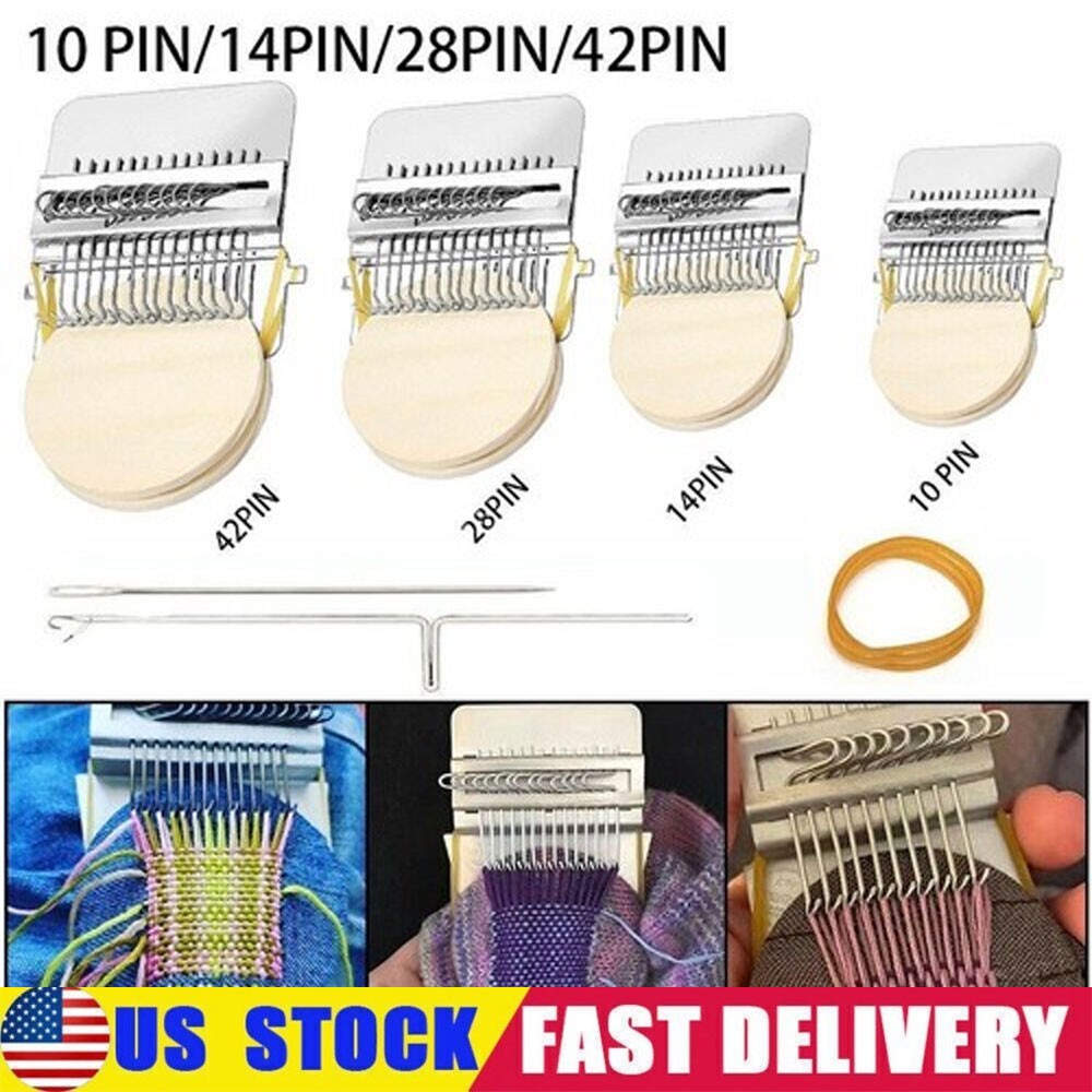 Knit Patch Kit Darning Loom, Knitpatch Patchmaker 2.0 Kit, Loom Knitting Machine