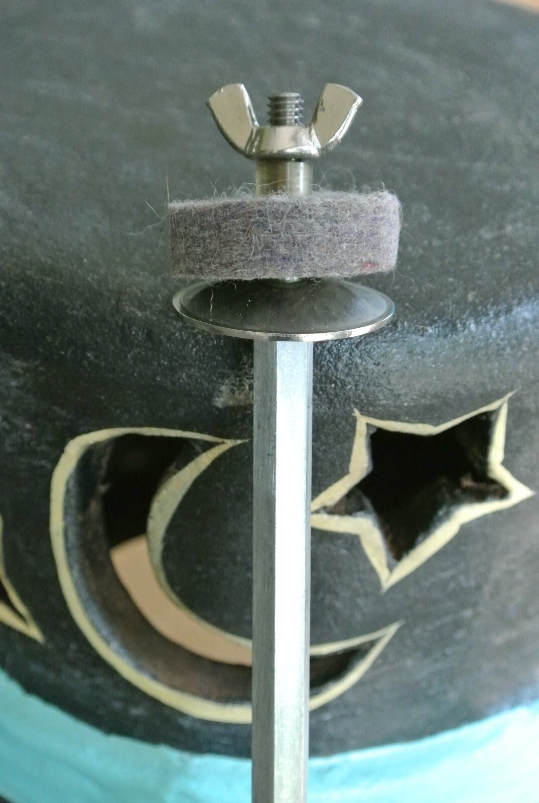 HARD-TO-FIND UNIT! VINTAGE Rogers CYMBAL HOLDER for YOUR DRUM SET! LOT K434