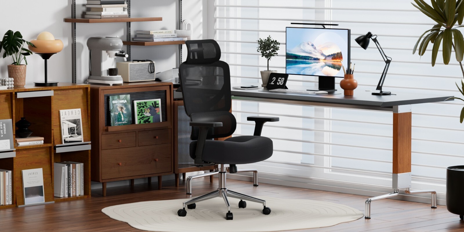 Ergonomic High Back Home Office Computer Desk Chair Mesh Rolling Work Task Chair