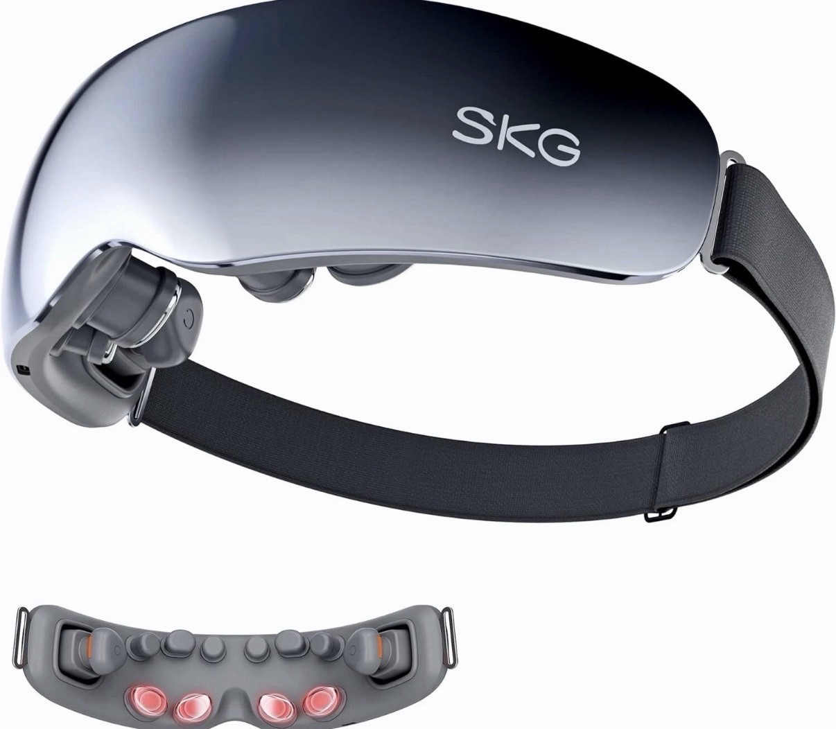 SKG Eye Massager with Heat, Vibration Bluetooth Music Gifts for Women/Men