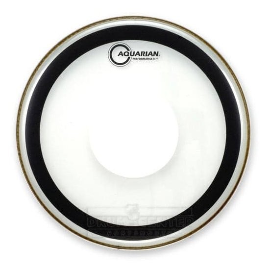 Aquarian Performance II Clear Bass Drumhead 26" w/Power Dot