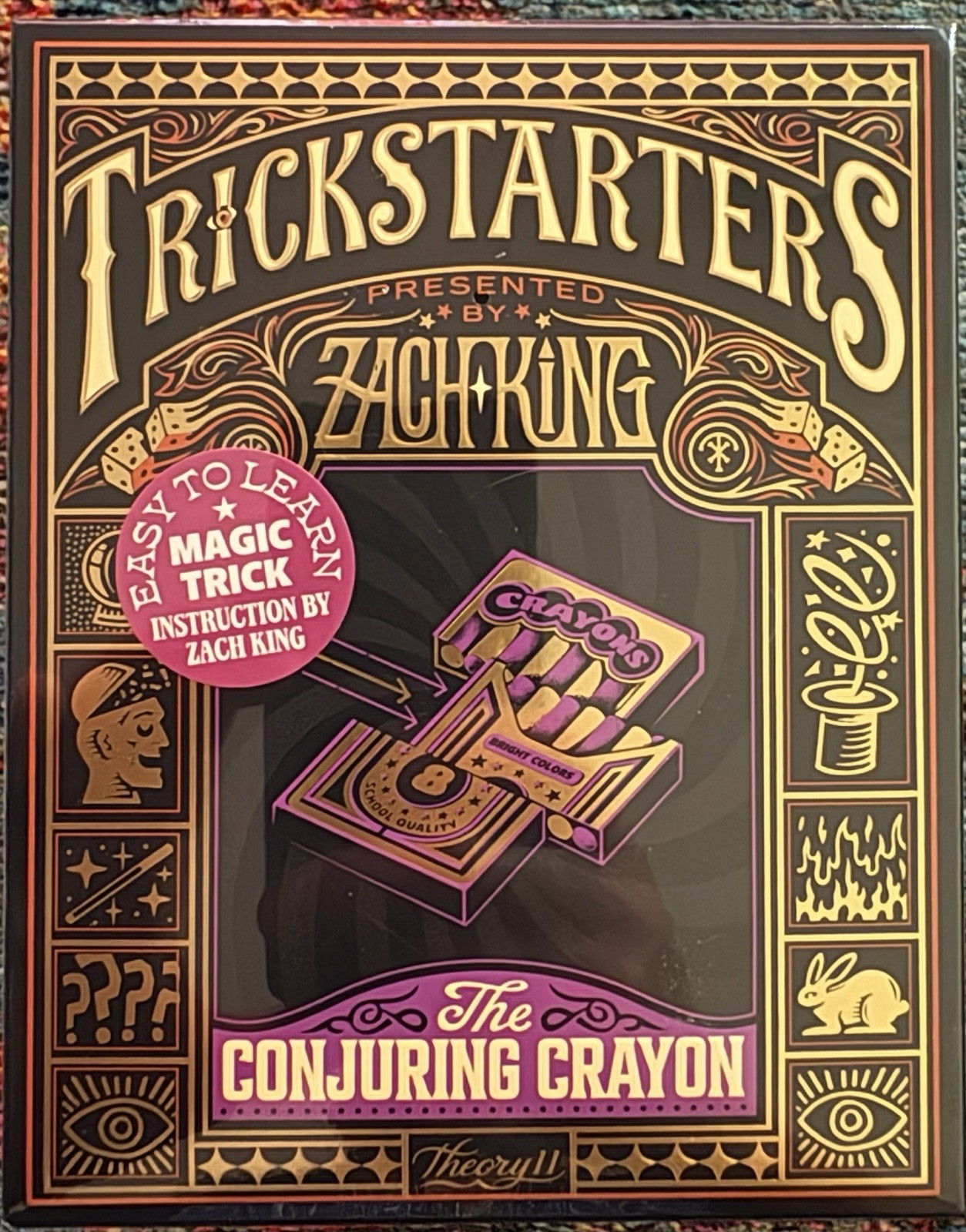 Trickstarters - Conjuring Crayon Magic Trick / Presented By Zach King / NEW