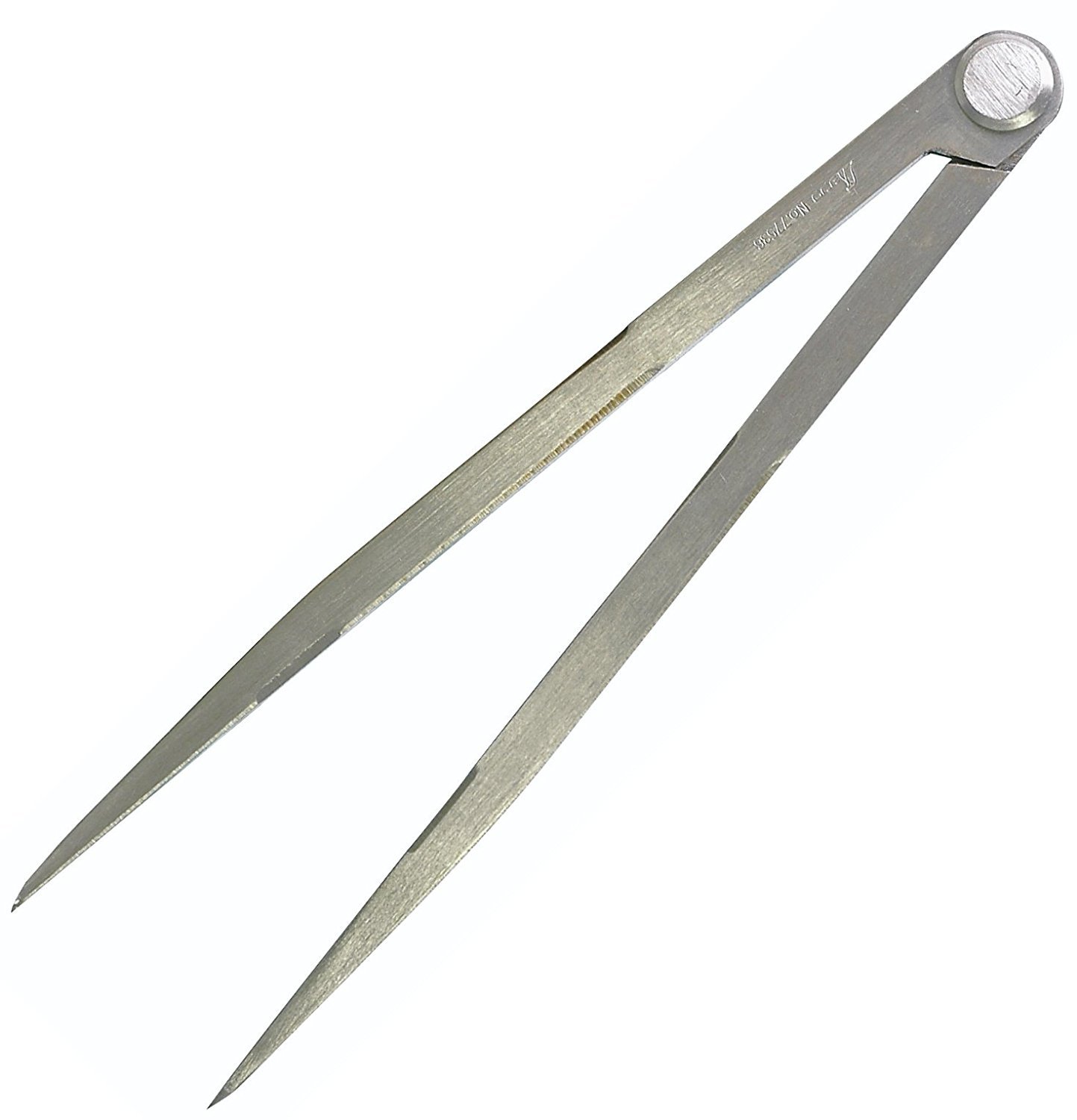 SHINWA Divide Craft Tool Scribe Carbon Steel Tip Compass Scriber 25cm 77536