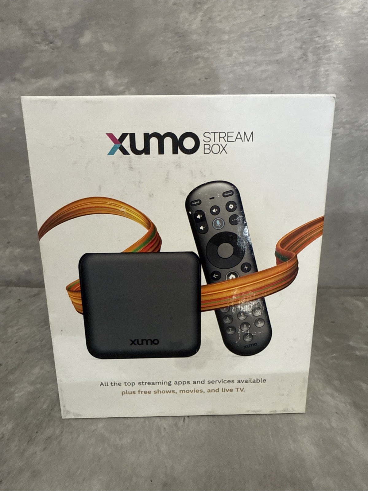 Xumo 4K UHD Stream Box Streaming Model SCXI11BEI Version 1.1 - BRAND NEW SEALED