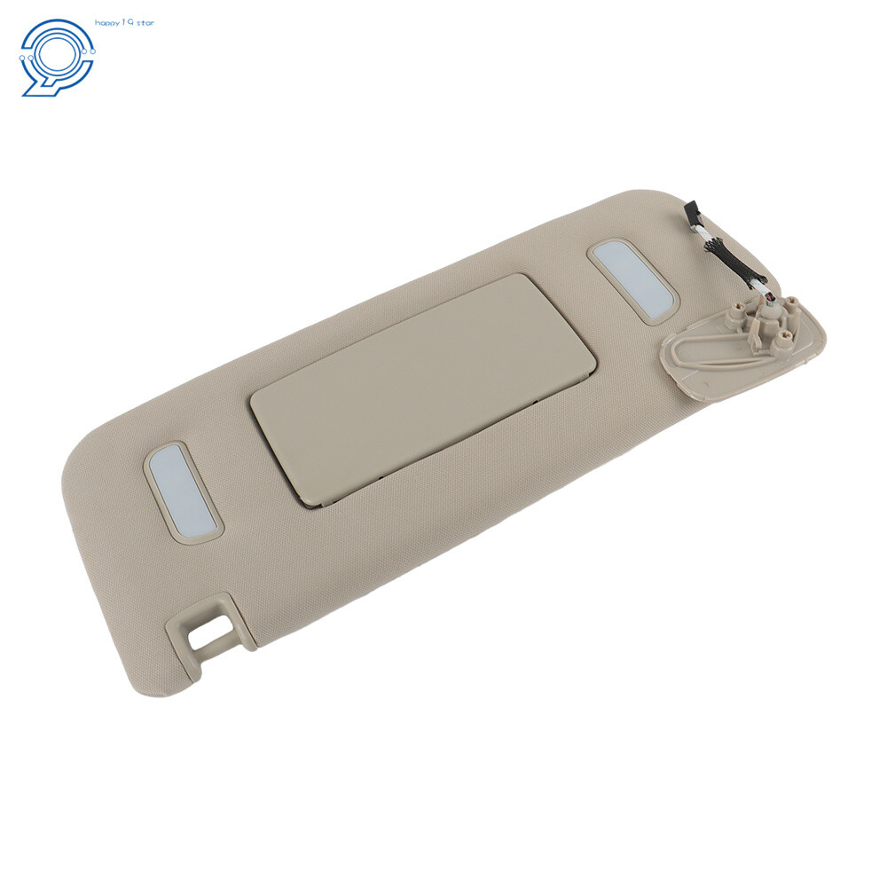 For Silverado Sierra Tahoe Yukon 2007-2014 Driver Left Side Sun Visor Gray