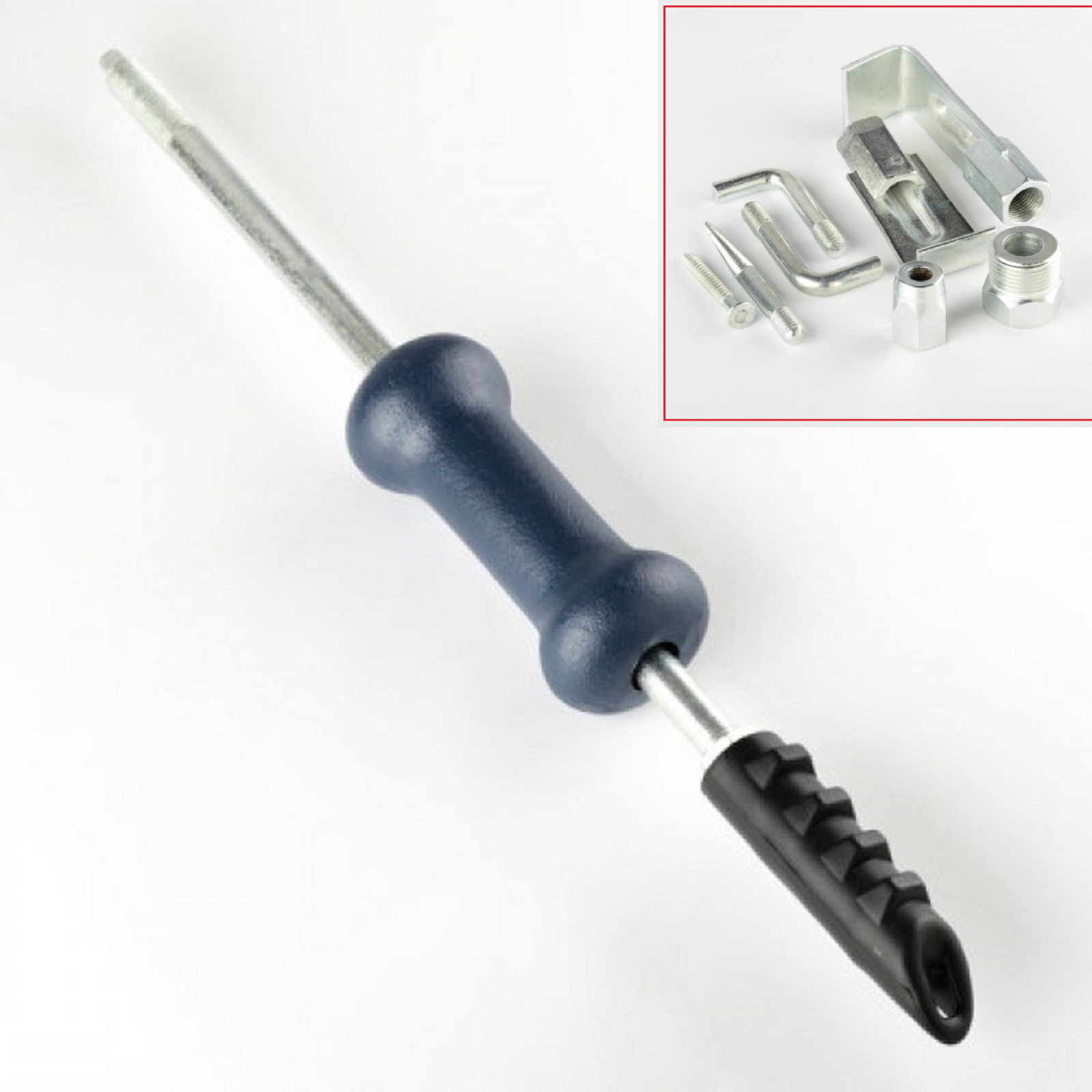 Dent Puller Slide Hammer Kit 9pc 5lb Auto Body Repair Tool Sliding Work NEW